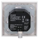 Jung Serie A Magnetic Charger Set Alpinweiß: WC230-15 induktives Ladegerät für kabelloses Laden + AWCMAGWW Magnetic Charger Abdeckung + A5581BFWW Rahmen 1-fach