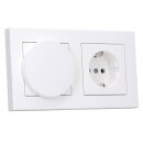 Jung Serie A Magnetic Charger Set Alpinweiß:...