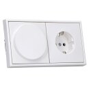 Jung Serie LS Magnetic Charger Set Alpinweiß:...