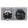Jung Serie LS Magnetic Charger Set Alpinweiß: WC230-15 induktives Ladegerät für kabelloses Laden + LSWCMAGWW Abdeckung + LS1520WW SCHUKO Steckdose + LS982WW Rahmen 2-fach