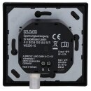 Jung Serie LS Magnetic Charger Set Schwarz: WC230-15 induktives Ladegerät für kabelloses Laden + LSWCMAGSW Magnetic Charger Abdeckung + LS981SW Rahmen 1-fach