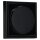 Jung Serie LS Magnetic Charger Set Schwarz: WC230-15 induktives Ladegerät für kabelloses Laden + LSWCMAGSW Magnetic Charger Abdeckung + LS981SW Rahmen 1-fach