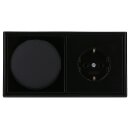 Jung Serie LS Magnetic Charger Set Schwarz: WC230-15...