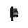 Jung Serie LS Magnetic Charger Set Schwarz: WC230-15 induktives Ladegerät für kabelloses Laden + LSWCMAGSW Abdeckung + LS1520SW SCHUKO Steckdose + LS982SW Rahmen 2-fach