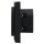 Jung Serie LS Magnetic Charger Set Graphitschwarz Matt: WC230-15 induktives Ladegerät für kabelloses Laden + LSWCMAGSWM Magnetic Charger Abdeckung + LS981SWM Rahmen 1-fach