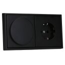 Jung Serie LS Magnetic Charger Set Graphitschwarz Matt:...