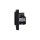 Jung Serie LS Magnetic Charger Set Graphitschwarz Matt: WC230-15 induktives Ladegerät für kabelloses Laden + LSWCMAGSWM Abdeckung + LS1520SWM SCHUKO Steckdose + LS982SWM Rahmen 2-fach