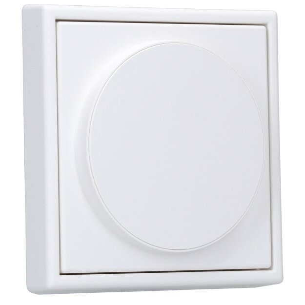 Jung Serie LS Magnetic Charger Set Schneeweiß Matt: WC230-15 induktives Ladegerät für kabelloses Laden + LSWCMAGWWM Magnetic Charger Abdeckung + LS981WWM Rahmen 1-fach