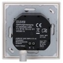 Jung Serie LS Magnetic Charger Set Schneeweiß Matt: WC230-15 induktives Ladegerät für kabelloses Laden + LSWCMAGWWM Magnetic Charger Abdeckung + LS981WWM Rahmen 1-fach