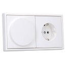 Jung Serie LS Magnetic Charger Set Schneeweiß Matt:...