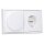 Jung Serie LS Magnetic Charger Set Schneeweiß Matt: WC230-15 induktives Ladegerät für kabelloses Laden + LSWCMAGWWM Abdeckung + LS1520WWM SCHUKO Steckdose + LS982WWM Rahmen 2-fach