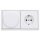 Jung Serie LS Magnetic Charger Set Schneeweiß Matt: WC230-15 induktives Ladegerät für kabelloses Laden + LSWCMAGWWM Abdeckung + LS1520WWM SCHUKO Steckdose + LS982WWM Rahmen 2-fach