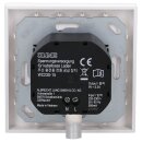Jung Serie A Magnetic Charger Set Schneeweiß Matt: WC230-15 induktives Ladegerät für kabelloses Laden + AWCMAGWWM Magnetic Charger Abdeckung + A5581BFWWM Rahmen 1-fach