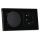 Jung Serie A Magnetic Charger Set Schwarz: WC230-15 induktives Ladegerät für kabelloses Laden + AWCMAGSW Abdeckung + A1520SW SCHUKO Steckdose + A5582BFSW Rahmen 2-fach
