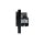 Jung Serie A Magnetic Charger Set Schwarz: WC230-15 induktives Ladegerät für kabelloses Laden + AWCMAGSW Abdeckung + A1520SW SCHUKO Steckdose + A5582BFSW Rahmen 2-fach