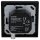 Jung Serie A Magnetic Charger Set Graphitschwarz Matt: WC230-15 induktives Ladegerät für kabelloses Laden + AWCMAGSWM Magnetic Charger Abdeckung + A5581BFSWM Rahmen 1-fach