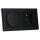 Jung Serie A Magnetic Charger Set Graphitschwarz Matt: WC230-15 induktives Ladegerät für kabelloses Laden + AWCMAGSWM Abdeckung + A1520BFSWM SCHUKO Steckdose + A5582BFSWM Rahmen 2-fach