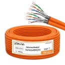 Netzwerkkabel CAT.7 AWG23 Duplex 100m Ring 1000 MHz...