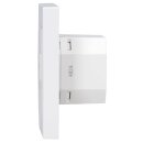 Jung Serie A USB Set Alpinweiß: USBPD60CWW USB-PD60-Ladegerät + A1569USBWW Abdeckung für USB + A5581BFWW Rahmen 1-fach