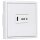 Jung Serie LS USB Set Alpinweiß: USBPD60CWW USB-PD60-Ladegerät + LS1969USBWW Abdeckung für USB + LS981WW Rahmen 1-fach