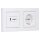 Jung Serie A USB Set Alpinweiß: USBPD60CWW USB-PD60-Ladegerät + A1569USBWW Abdeckung + A1520WW SCHUKO Steckdose + A5582BFWW Rahmen 2-fach