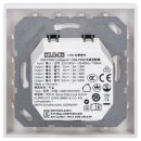 Jung Serie A USB Set Schneeweiß Matt: USBPD60CWW USB-PD60-Ladegerät + A1569USBWWM Abdeckung für USB + A5581BFWWM Rahmen 1-fach