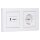 Jung Serie A USB Set Schneeweiß Matt: USBPD60CWW USB-PD60-Ladegerät + A1569USBWWM Abdeckung + A1520BFWWM SCHUKO Steckdose + A5582BFWWM Rahmen 2-fach