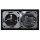 Jung Serie A USB Set Schwarz: USBPD60CSW USB-PD60-Ladegerät + A1569USBSW Abdeckung + A1520SW SCHUKO Steckdose + A5582BFSW Rahmen 2-fach