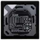Jung Serie A USB Set Graphitschwarz Matt: USBPD60CSW USB-PD60-Ladegerät + A1569USBSWM Abdeckung für USB + A5581BFSWM Rahmen 1-fach