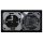 Jung Serie A USB Set Graphitschwarz Matt: USBPD60CSW USB-PD60-Ladegerät + A1569USBSWM Abdeckung + A1520BFSWM SCHUKO Steckdose + A5582BFSWM Rahmen 2-fach