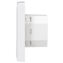 Jung Serie LS USB Set Schneeweiß Matt: USBPD60CWW USB-PD60-Ladegerät + LS1969USBWWM Abdeckung für USB + LS981WWM Rahmen 1-fach