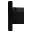 Jung Serie LS USB Set Schwarz: USBPD60CSW USB-PD60-Ladegerät + LS1969USBSW Abdeckung für USB + LS981SW Rahmen 1-fach