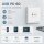 Jung Serie LS USB Set Schwarz: USBPD60CSW USB-PD60-Ladegerät + LS1969USBSW Abdeckung für USB + LS981SW Rahmen 1-fach