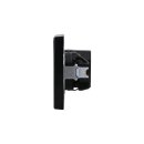 Jung Serie LS USB Set Schwarz: USBPD60CSW USB-PD60-Ladegerät + LS1969USBSW Abdeckung + LS1520SW SCHUKO Steckdose + LS982SW Rahmen 2-fach