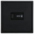 Jung Serie LS USB Set Graphitschwarz Matt: USBPD60CSW...