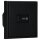 Jung Serie LS USB Set Graphitschwarz Matt: USBPD60CSW USB-PD60-Ladegerät + LS1969USBSWM Abdeckung für USB + LS981SWM Rahmen 1-fach