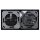 Jung Serie LS USB Set Graphitschwarz Matt: USBPD60CSW USB-PD60-Ladegerät + LS1969USBSWM Abdeckung + LS1520SWM SCHUKO Steckdose + LS982SWM Rahmen 2-fach