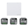 Busch-Jaeger free@home Komfort- & Sicherheits-Set: SAP.13-WL System Access Point 3.0 Wireless + 62851 U-WL Dimmaktor 1-fach + 62831-U-WL Jalousieaktor +  62811-U-WL Schaltaktor