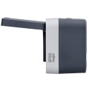 Hager WNC140 Aufputzsteckdose SCHUKO mit Klappdeckel W.1 Grau