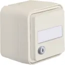 Hager WNC166B Steckdose SCHUKO mit Klappdeckel und...