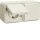 Hager WNC182B Steckdose SCHUKO 2-fach waagerecht mit Klappdeckel 4L AP Grau