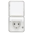 Hager WNC174B Steckdose SCHUKO 2-fach senkrecht eh mit...