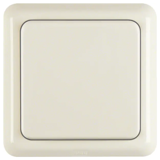 Hager WWG1111WP SteckdoseSCHUKO mit Klappdeckel und Rahmen WGUP IP44 Weiß