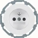 Hager WLS1600WG Steckdose mit Schutzkontaktstift mit...