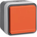 Hager WNC100E Steckdose mit Schutzkontaktstift Orange KD...