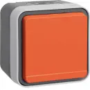 Hager WNC100E Steckdose mit Schutzkontaktstift Orange KD...