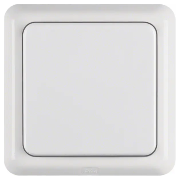 Hager WWG1111PW Steckdose SCHUKO mit Klappdeckel und...