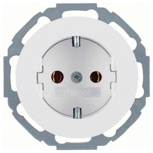 Hager WLS1300WG Steckdose SCHUKO Serie R.classic...