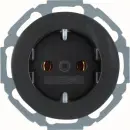Hager WLS1300BG Steckdose SCHUKO Serie R.classic Schwarz