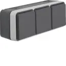 Hager WNC123 Steckdose SK-S 3f waagerecht mit...
